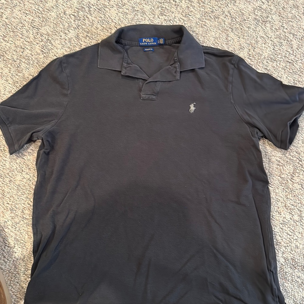 Polo Ralph Lauren classic fit size Large Polo 2 button black